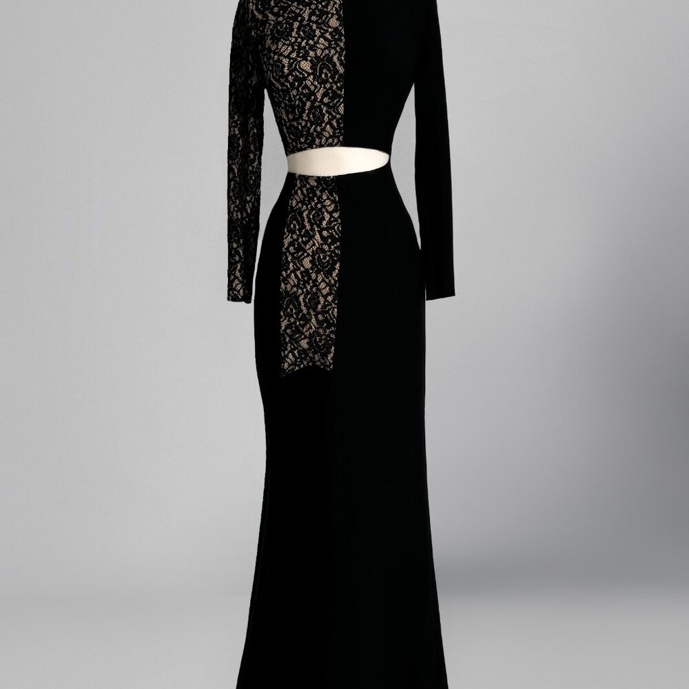 Brand New US 6 GEMY MAALOUF 2 Piece Evening Gown